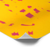 Häkeldeckchen, Fächer Poster (Ecke)