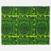 Häkeldesign Fleecedecke (Vorderseite (Horizontal))