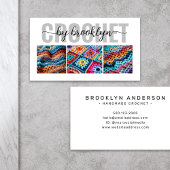 Häkelfotos Visitenkarte