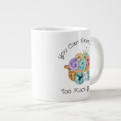 Häkelgarn Personalisiert Jumbo-Tasse (Vorderseite Rechts)