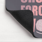 Häkelgeschenk lustiges Häkelangebot Mousepad (Ecke)