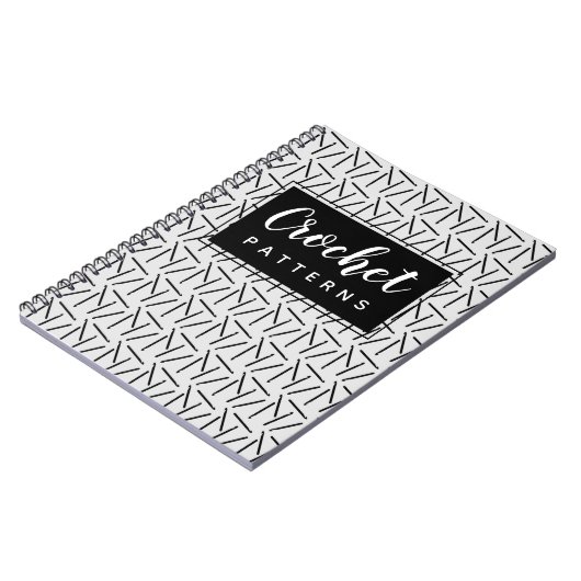 Häkelhaken, Garne, Garne und Handwerksmuster, ohne Notizblock (Linke Seite)