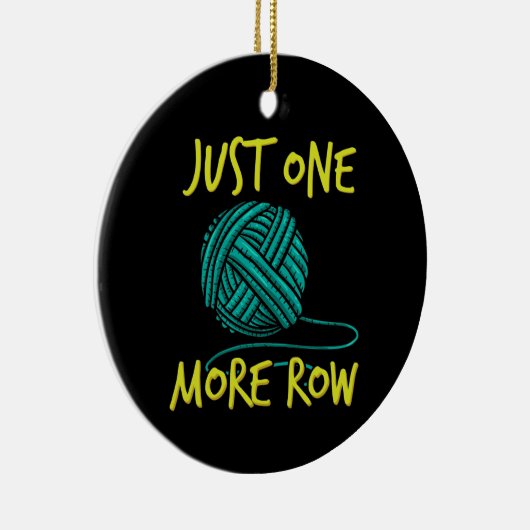 Häkelknittern Keramik Ornament (Rechts)