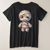Häkelmummy Große Größe T-Shirt (Design Rückseite)