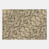 Häkelmuster Geschenkpapier Set (Vorderseite 3)