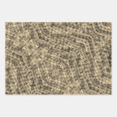 Häkelmuster Geschenkpapier Set (Vorderseite 2)