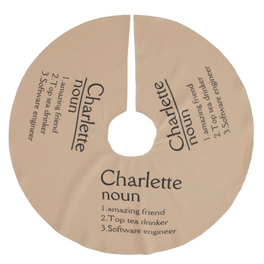 Häkelmuster - Häkelbaumrock - Baumrock Polyester Weihnachtsbaumdecke (Vorderseite)