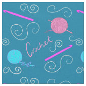 Häkelmuster Stoff (Nahaufnahme)