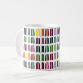 Häkeln Farbige Strickgarn Kaffeetasse (Vorderseite Links)