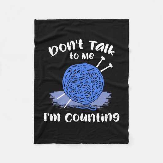 Häkeln Fleecedecke (Vorderseite)