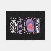 Häkeln Fleecedecke (Vorderseite (Horizontal))