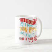 Häkeln Garn Quilten Stricken Häkeln Für Croc Kaffeetasse (VorderseiteRechts)
