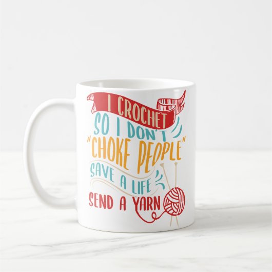 Häkeln Garn Quilten Stricken Häkeln Für Croc Kaffeetasse (Links)