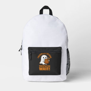 Häkeln Geister Garn Halloween Design Bedruckter Rucksack