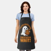 Häkeln Geister Garn Halloween Design Schürze (Getragen)