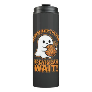 Häkeln Geister Garn Halloween Design Thermosbecher