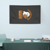Häkeln Ghost Garn Halloween Design Banner (Messeveranstaltung)