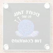 Häkeln Glasuntersetzer (Rückseite)