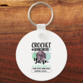 Häkeln - Häkeltische Tage Schlüsselanhänger (Vorderseite)