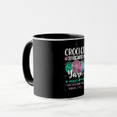 Häkeln - Häkeltische Tage Tasse (Vorderseite Links)