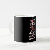 Häkeln Kaffeetasse (Vorderseite Links)