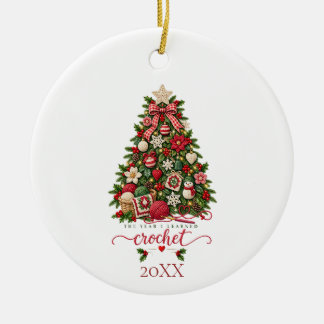 Häkeln Keramik Ornament