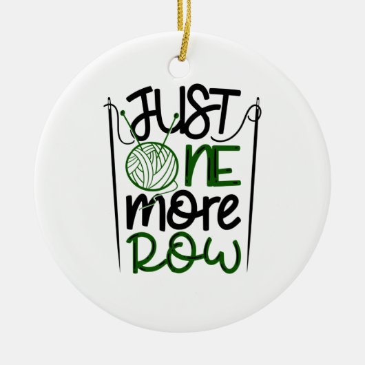 Häkeln Keramik Ornament (Vorne)