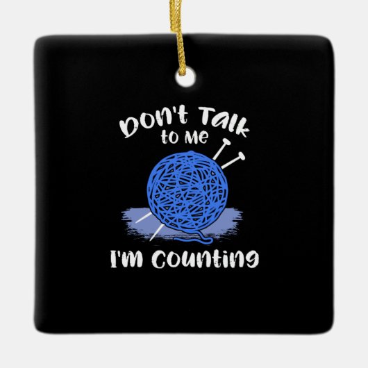 Häkeln Keramikornament (Vorderseite)