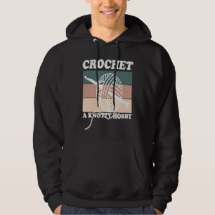 Häkeln Knotige Quilterin Garn Oma Mama 1 Hoodie