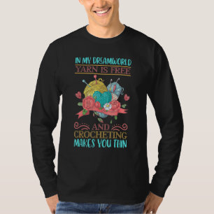 Häkeln Macht Sie Dünn Garn Stoff Häkeln T-Shirt