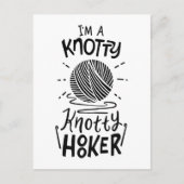 Häkeln Postkarte (Vorderseite)