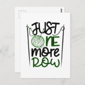 Häkeln Postkarte (Vorne/Hinten)