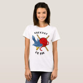 Häkeln Sie oder die Tätowierung T-Shirt (Vorne ganz)