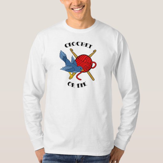 Häkeln Sie oder die Tätowierung T-Shirt (Vorderseite)