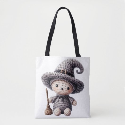 Häkeln Sie süße Hexe Tasche (Vorderseite)