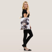 Häkeln Sie süße Hexe Tasche (Am Model)