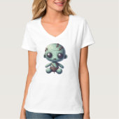 Häkeln Sie süße Voodoo-Puppe T-Shirt (Vorderseite)