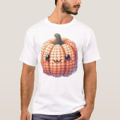 Häkeln Sie süßen Kürbis T-Shirt (Vorderseite)