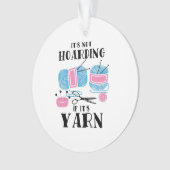 Häkeln Stricken Geschenke Ornament (Vorderseite)
