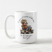 Häkeln Stricken Lustiges Zitat Kaffeetasse (Links)