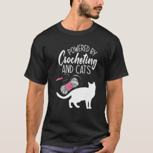 Häkelnde Katze Häkeln Häkeln T-Shirt