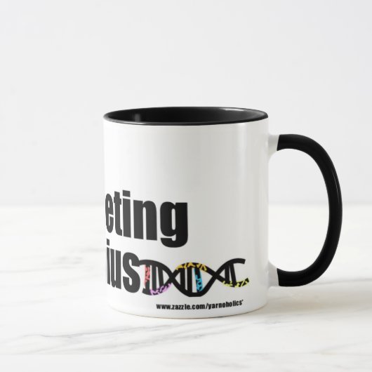 Häkelnde Waren des Genie-DNS Tasse (Rechts)