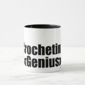 Häkelnde Waren des Genie-DNS Tasse (Zentrum)