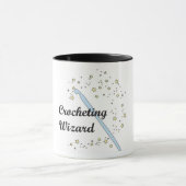 Häkelnde Zauberer-Tasse Tasse (Zentrum)