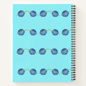 Häkeltafeln. Kreuzung. Dein Name Notizblock (Rückseite)