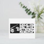 Häkelüberleben Postkarte (Stehend Vorderseite)