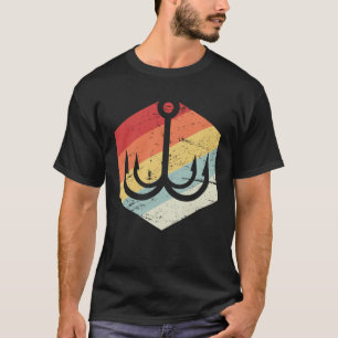 Haken Bass Fisch Süßwasserangeln & Bassangeln T-Shirt
