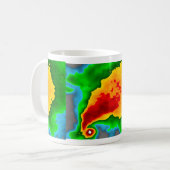 Haken-Echo-Kaffee-Tasse Kaffeetasse (Vorderseite Links)