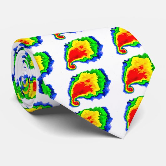 Haken-Echo Krawatte (Gerollt)