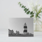 Haken Head light House— Irland Postkarte (Stehend Vorderseite)